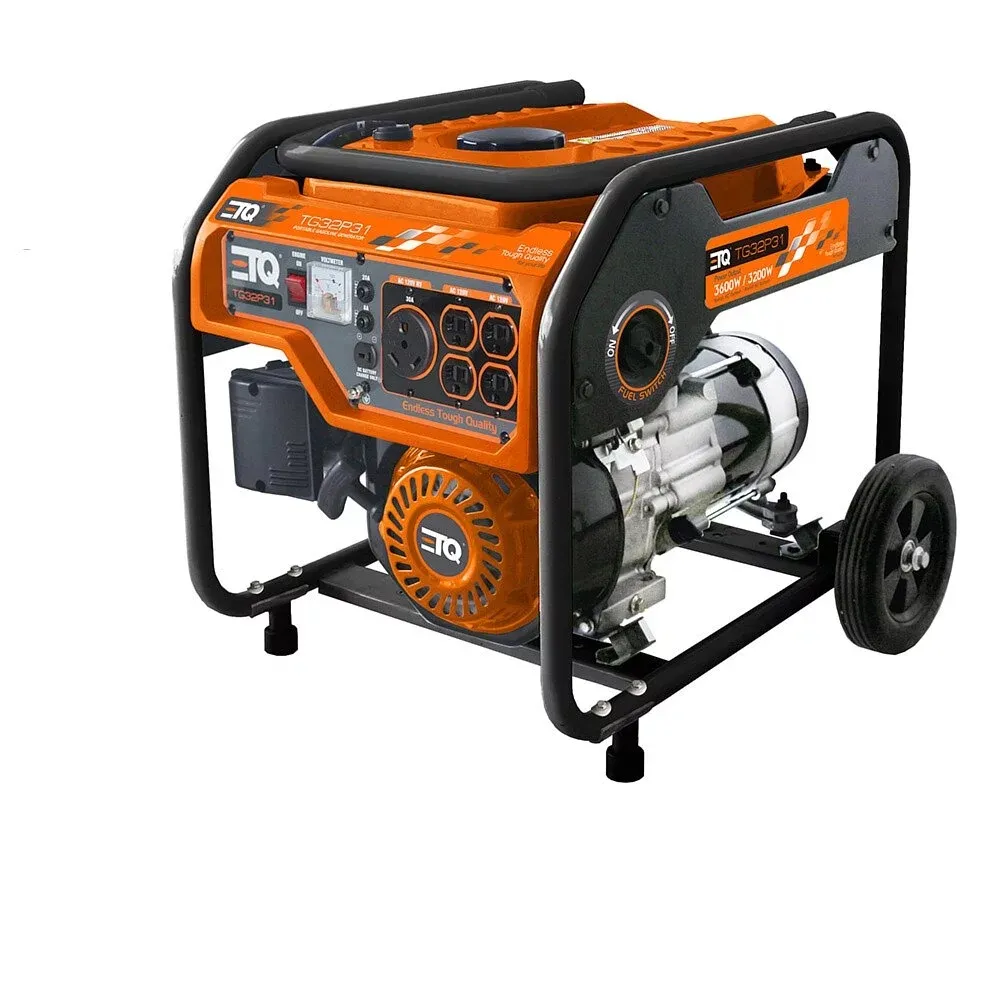 【ETQ USA】3600W拉桿式汽油發電機 TG32P31 (2件組)｜ASTool 亞仕托 歷史價格詳細信息