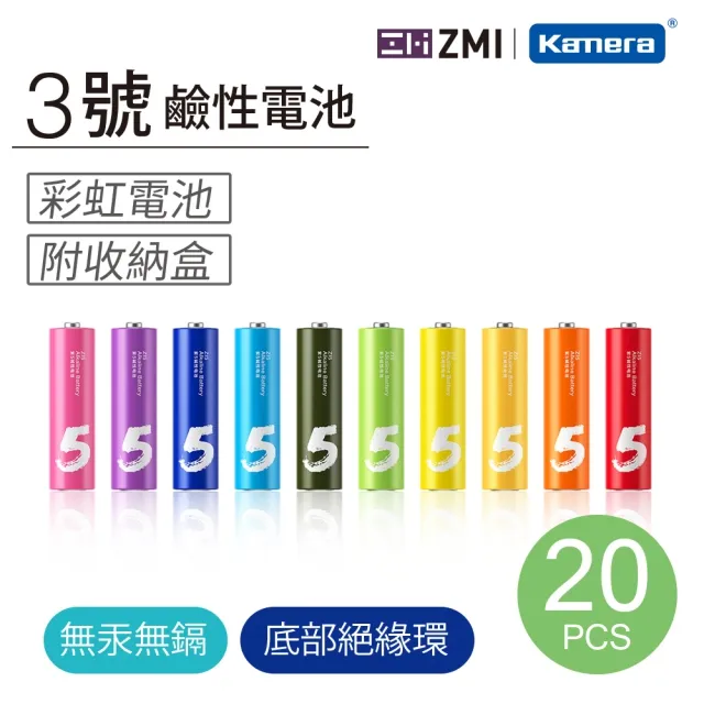 ZMI 紫米 鹼性 4號AAA電池 AA701 (20入) 歷史價格詳細信息