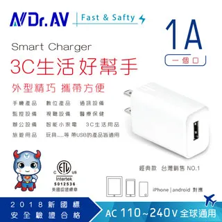 【N Dr.AV聖岡科技】USB-20AC PD+QC 20W雙孔極速快充充電器 歷史價格詳細信息