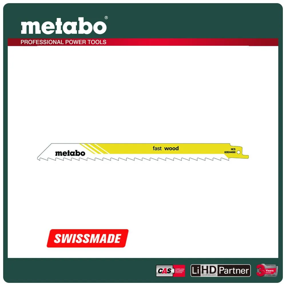 metabo 美達寶 木工軍刀鋸片 240/ 5.0mm/ 5T (S1531L) 631488000 5支裝 歷史價格詳細信息