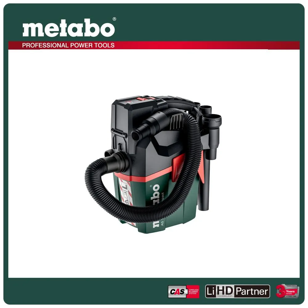 metabo 美達寶 18V鋰電乾濕兩用吸塵器 AS 18 L PC COMPACT 5.5HD單 (16"工具袋) 歷史價格詳細信息