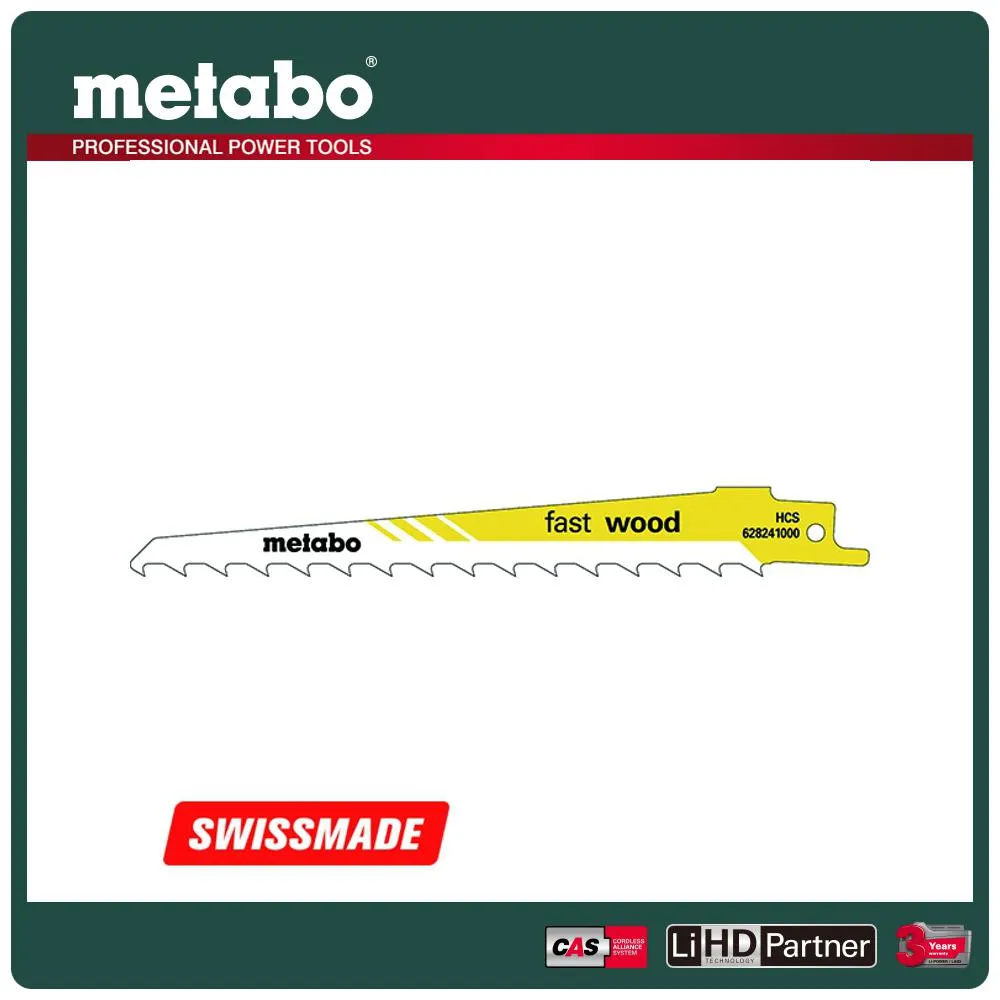 metabo 美達寶 木工軍刀鋸片 240/ 5.0mm/ 5T (S1531L) 631488000 5支裝 歷史價格詳細信息