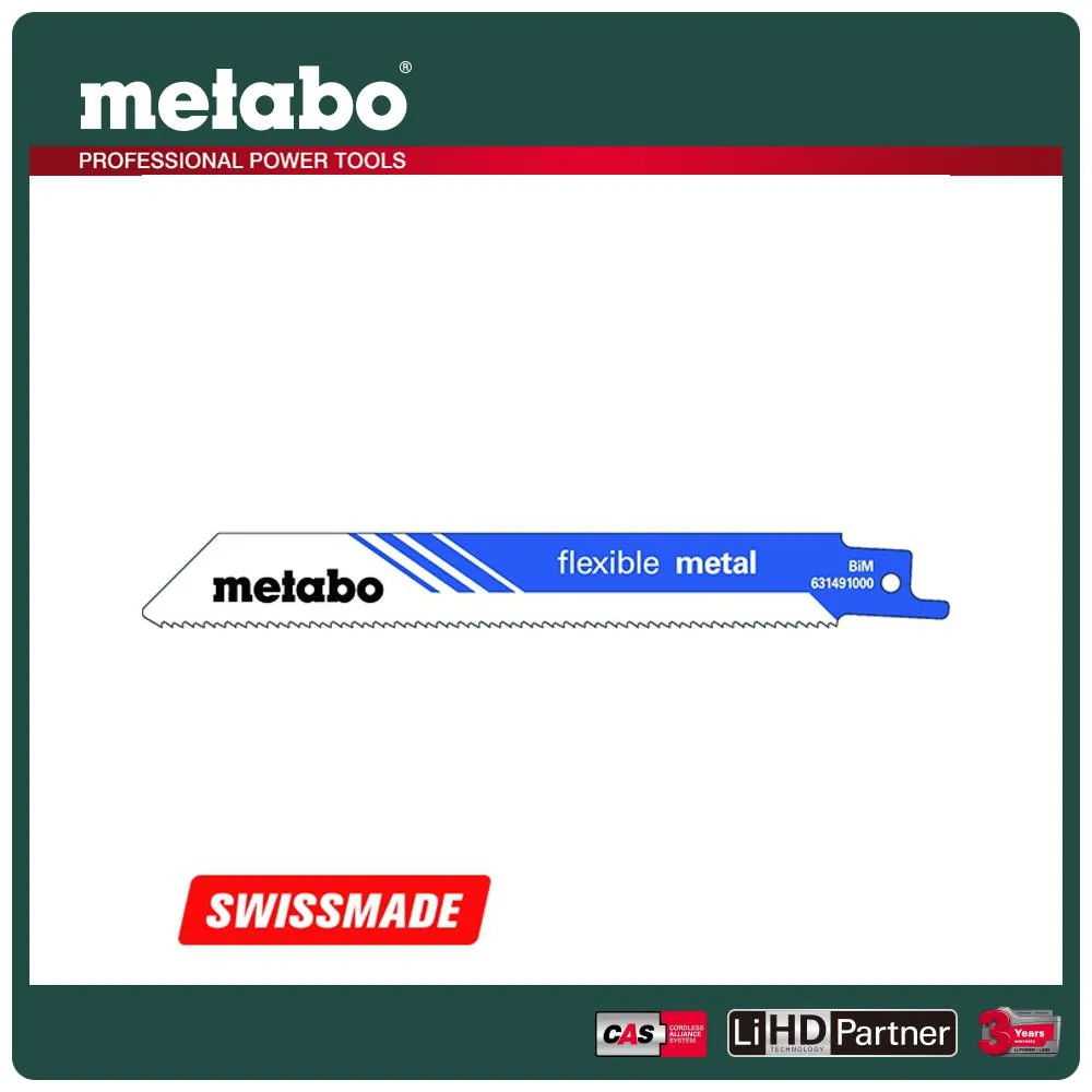 metabo 美達寶 金屬軍刀鋸片 HEAVY METAL 300 X 1.25mm 628263000 5支裝 歷史價格詳細信息