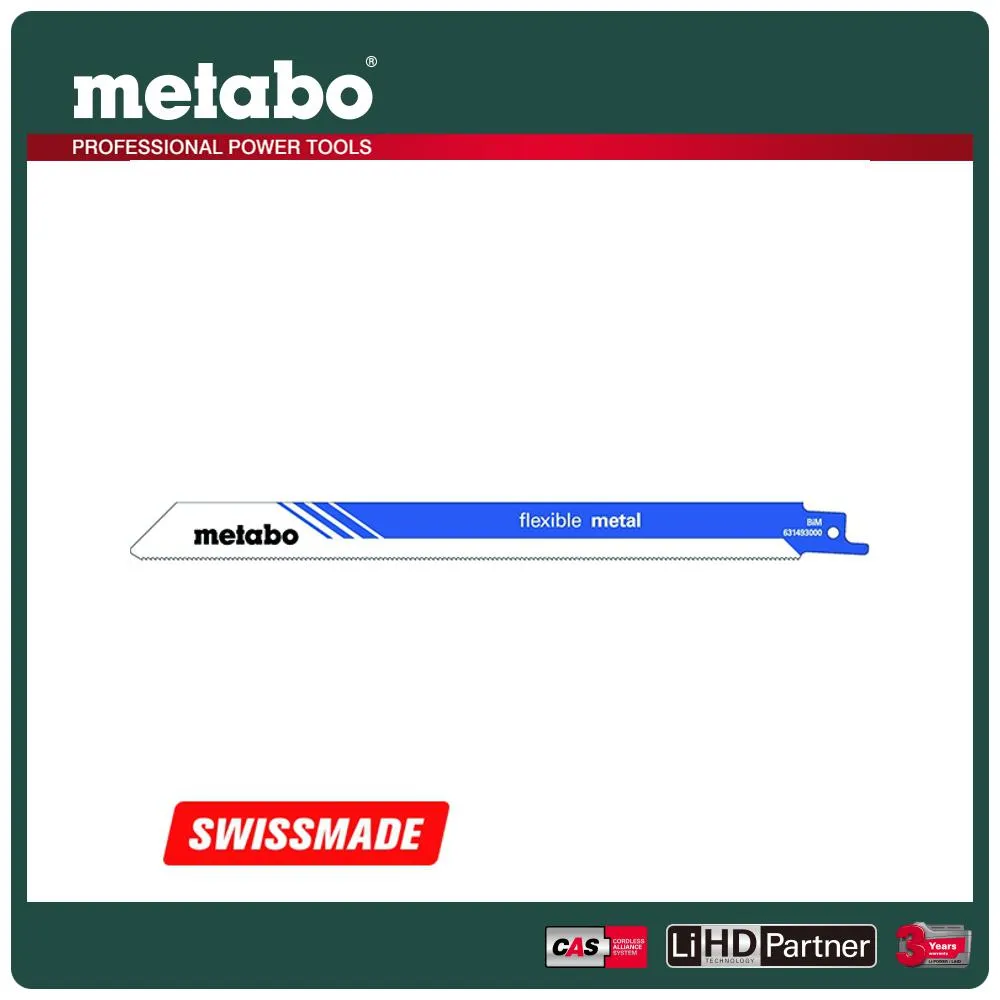 metabo 美達寶 金屬軍刀鋸片 HEAVY METAL 300 X 1.25mm 628263000 5支裝 歷史價格詳細信息
