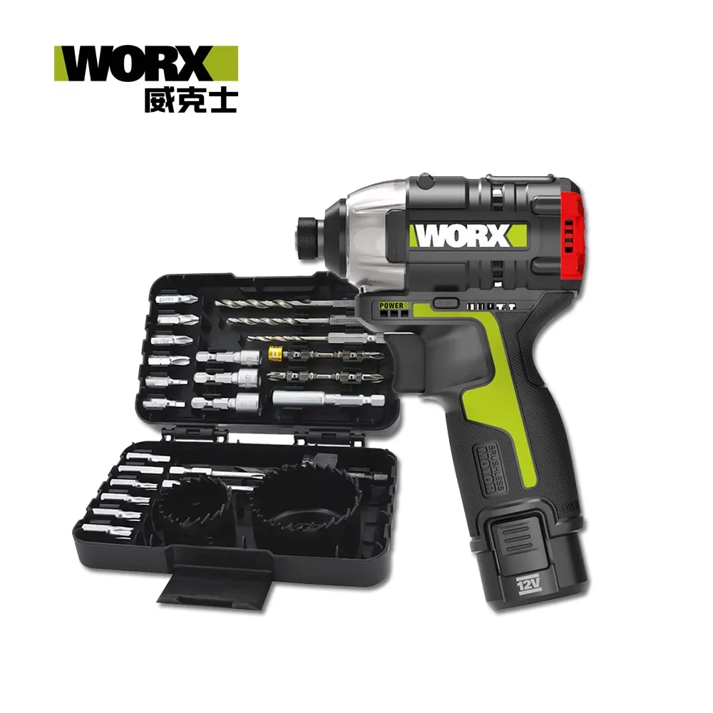 WORX 威克士 12V 無刷鋰電衝擊起子 雙電池 WU132 歷史價格詳細信息