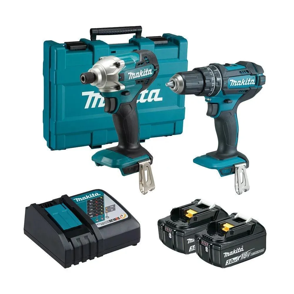 【MAKITA 牧田】18V鋰電雙機組-震動電鑽＋衝擊起子機(DLX2337) 歷史價格詳細信息