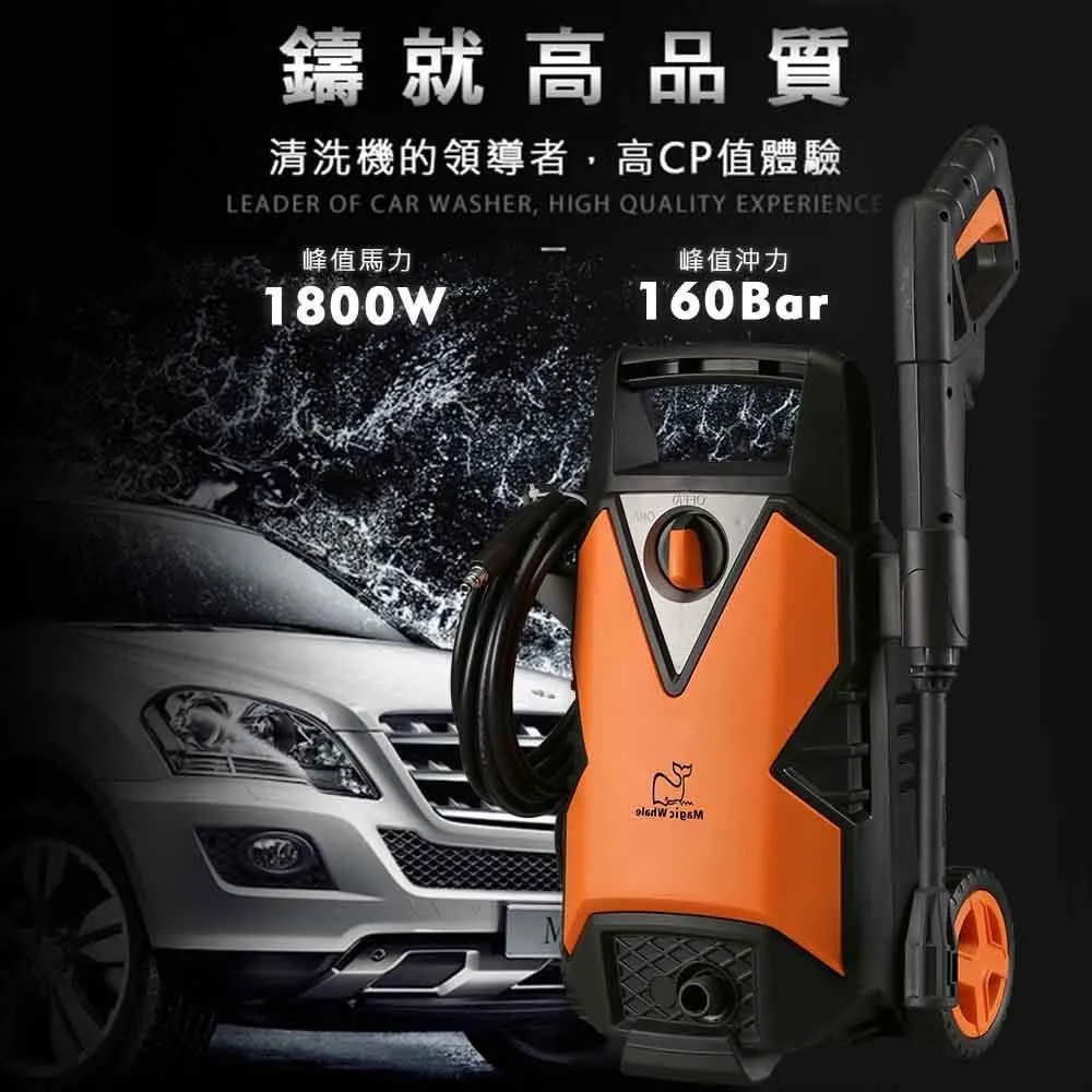 【神奇威力鯨】高壓清洗機-經濟版 可接水可自吸兩用款 強力清洗招牌外牆門面(洗車機) 歷史價格詳細信息