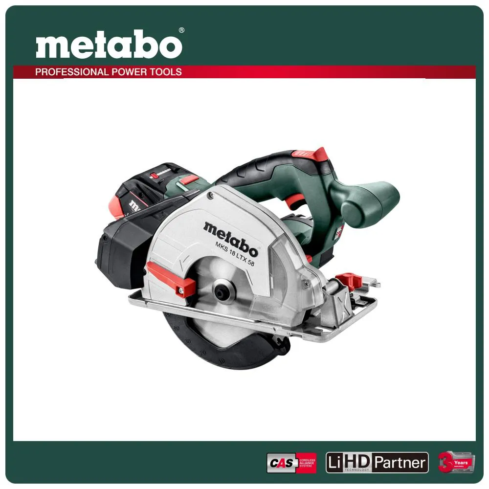 metabo 美達寶 18V鋰電金屬圓鋸機 MKS 18 LTX 58 4.0HD單電組 隨附工具袋 歷史價格詳細信息