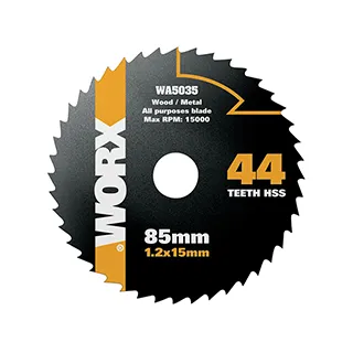【WORX 威克士】85mm 44T HSS高速鋼 金屬鋸片(WA5035) 歷史價格詳細信息