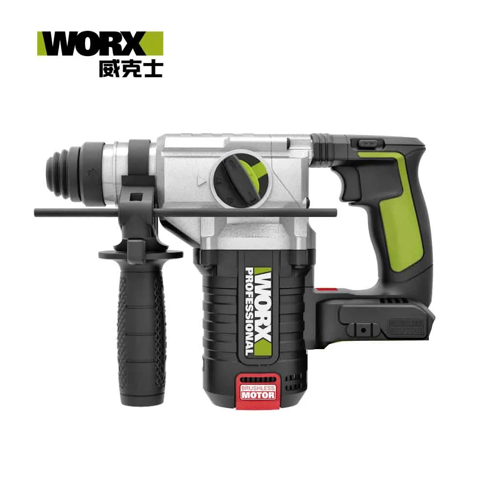 WORX 威克士  20V 24mm 三用鋰電無刷免出力鎚鑽-雙電池套裝組(WU388.5)｜ASTool 歷史價格詳細信息