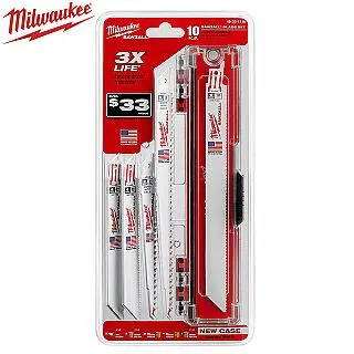 milwaukee 美沃奇 鐵、木工軍刀鋸片12入組 (49-22-1129) 歷史價格詳細信息