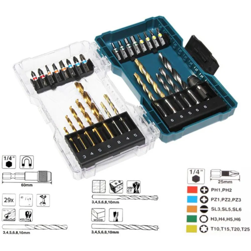 MAKITA 牧田 E-07113 起子直柄鑽頭組 29件 歷史價格詳細信息