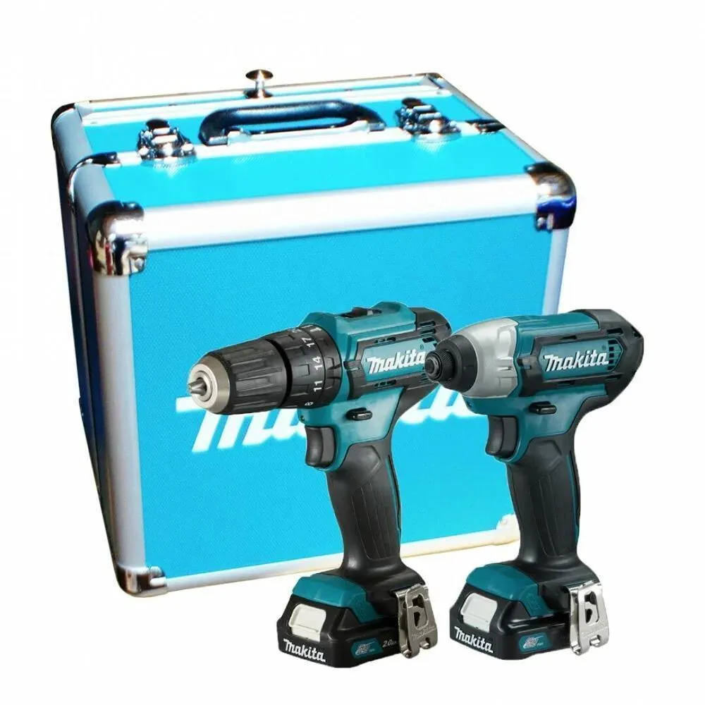 MAKITA 牧田 12V鋰電超值雙機組(TD110+HP333) CLX228SX1 歷史價格詳細信息