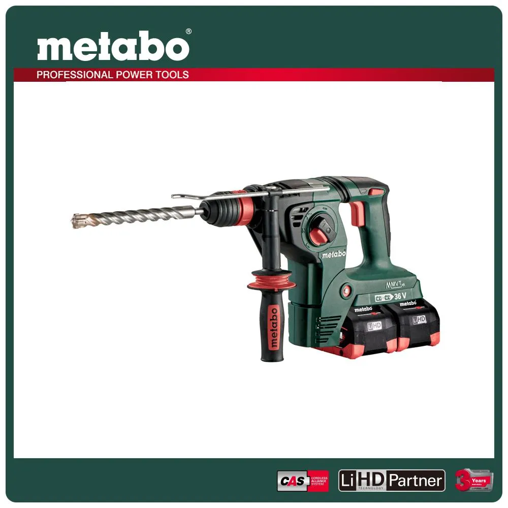 metabo 美達寶 36V鋰電德製三用鎚鑽 (KHA 36-18 LTX 32  空機)｜ASTool 歷史價格詳細信息