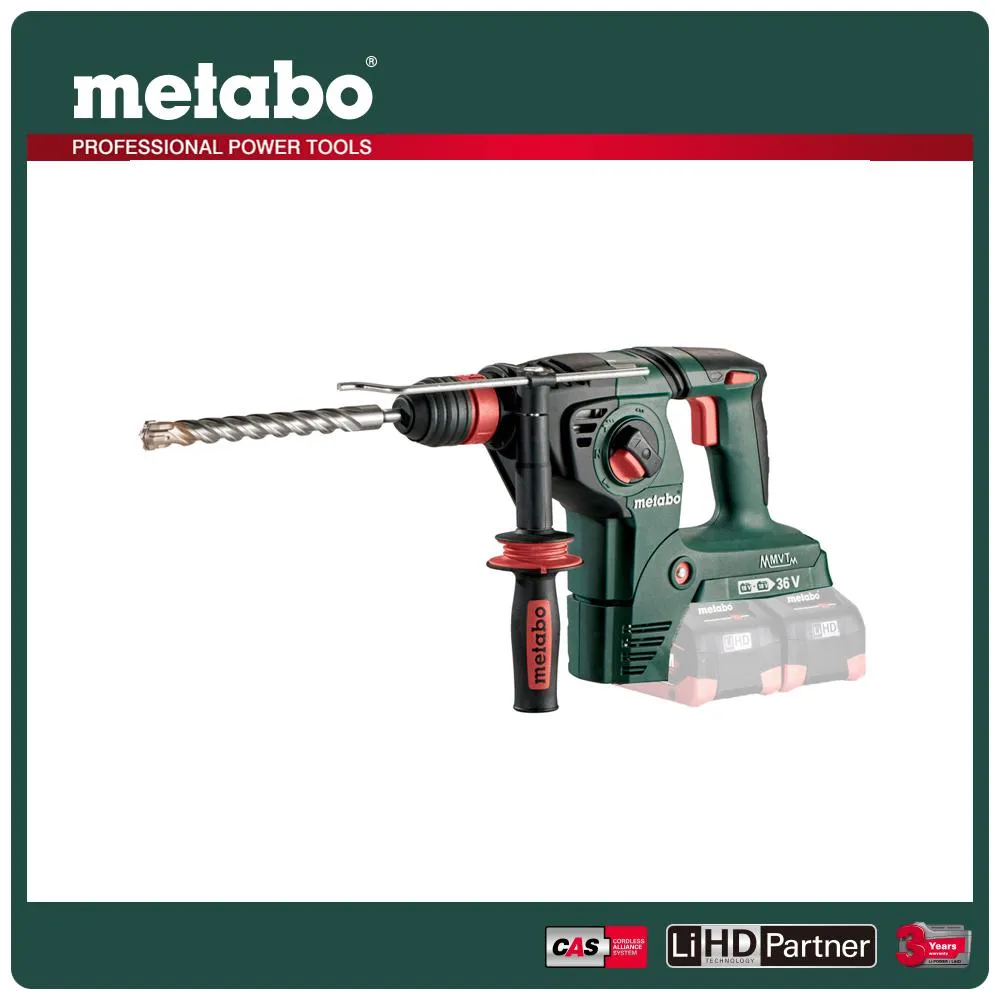 metabo 美達寶 36V鋰電德製三用鎚鑽 (KHA 36-18 LTX 32  空機)｜ASTool 歷史價格詳細信息