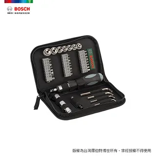 Bosch 38件多功能配件組 (棘輪起子頭、六角扳手、迷你手電筒) 歷史價格詳細信息