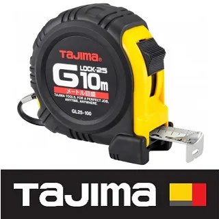 日本 田島Tajima 包膠捲尺 10米  x 25mm/ 公分 GL25100BL 歷史價格詳細信息