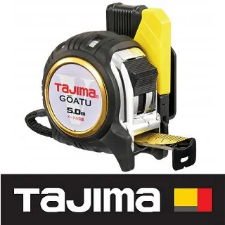 日本 田島Tajima 剛厚包膠捲尺 5米 x 25mm/公分(附安全扣) GASFGL2550 價格比較,價格查詢,歷史價格詳細信息