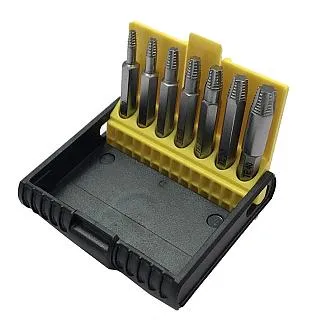 台灣製ASA【星狀螺絲取出器7件組 TE-1040】崩牙 滑牙 退牙 歷史價格詳細信息