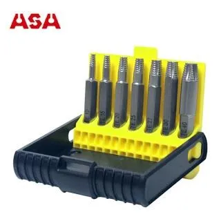 台灣製ASA【星狀螺絲取出器7件組 TE-1040】崩牙 滑牙 退牙 歷史價格詳細信息