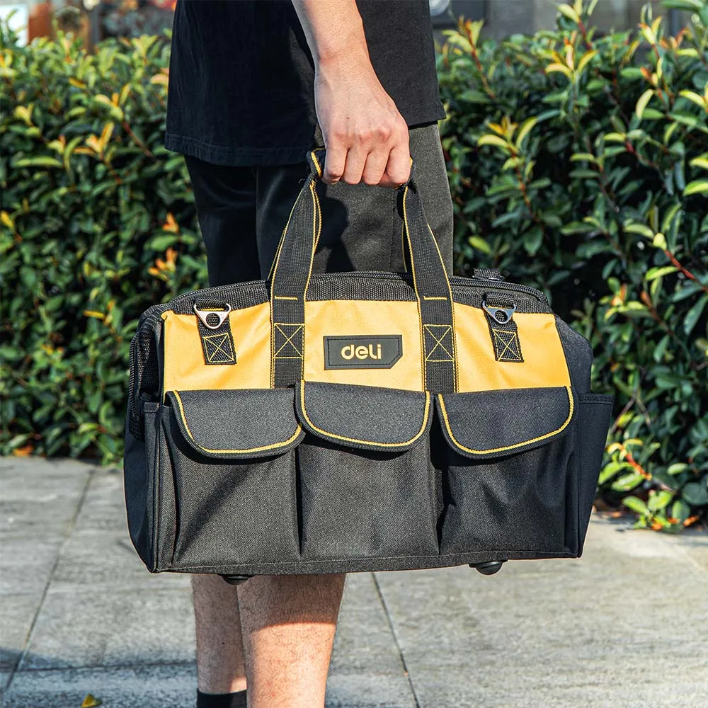 DELI 得力工具 18吋托盤式工具箱(上蓋黃) 歷史價格詳細信息