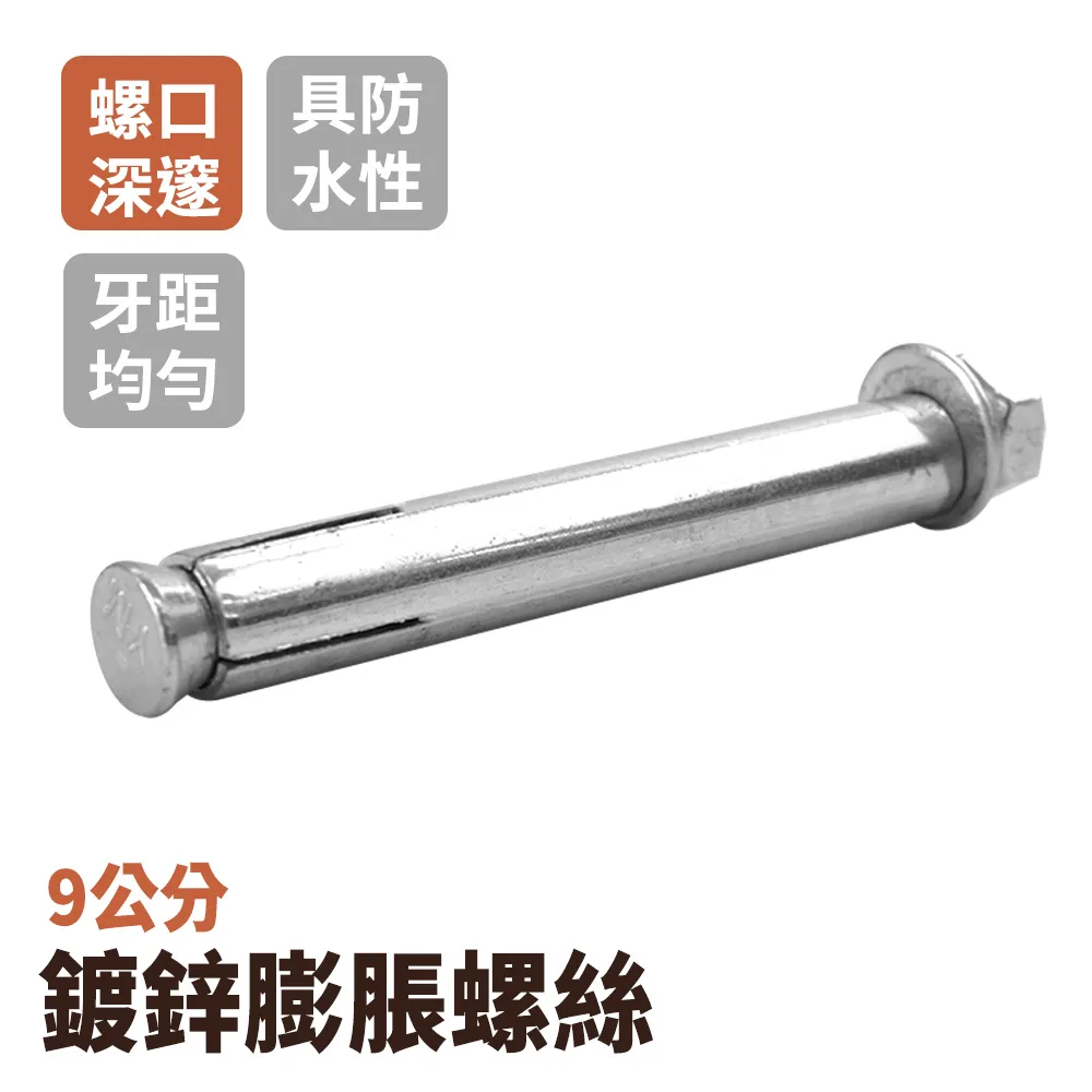 10入 鍍鋅膨脹螺絲8公分長(粗) B-SUSS8T 歷史價格詳細信息