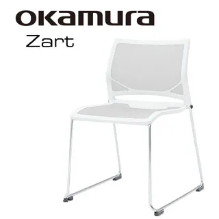 【日本OKAMURA】Zart 洽談椅/餐桌椅(白框)(黃色) 歷史價格詳細信息