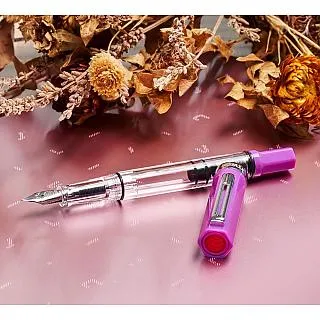 臺灣 TWSBI三文堂 VAC mini鋼筆-透明 負壓上墨 EF/F/M/B尖 歷史價格詳細信息