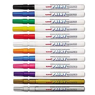 三菱Uni-ball PAINT MARKER 油漆筆(中細字)PX-20 白色 歷史價格詳細信息