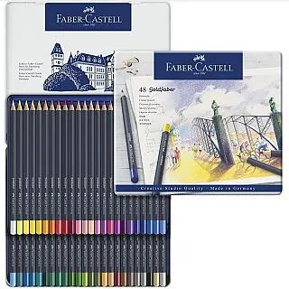 Faber Castell Goldfaber 水性色鉛筆 12色  W124963 歷史價格詳細信息