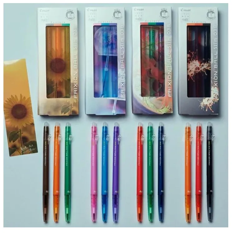 Pilot 百樂 Slim 0.38三色按鍵魔擦筆 LKFBS-60UF【久大文具】 歷史價格詳細信息