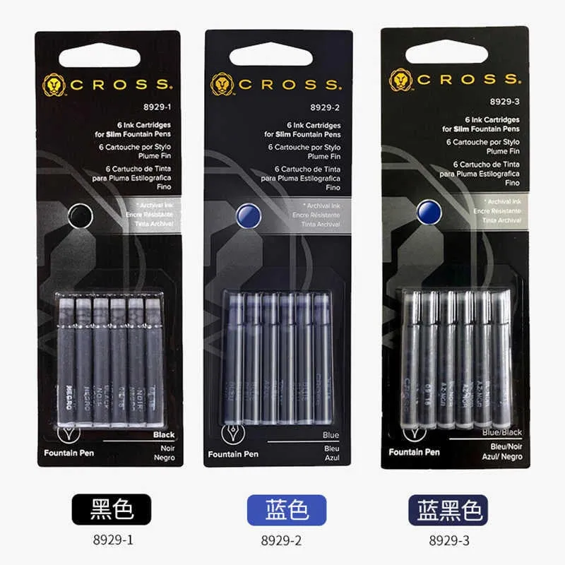 美國 CROSS 高仕 普通款卡式墨水管/卡水-6支入(8920/8921) 歷史價格詳細信息