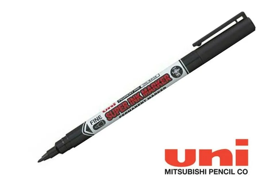 UNI 三菱 超耐久性記號筆 油性筆 細字筆 奇異筆 (PNA-125) 【久大文具】 歷史價格詳細信息
