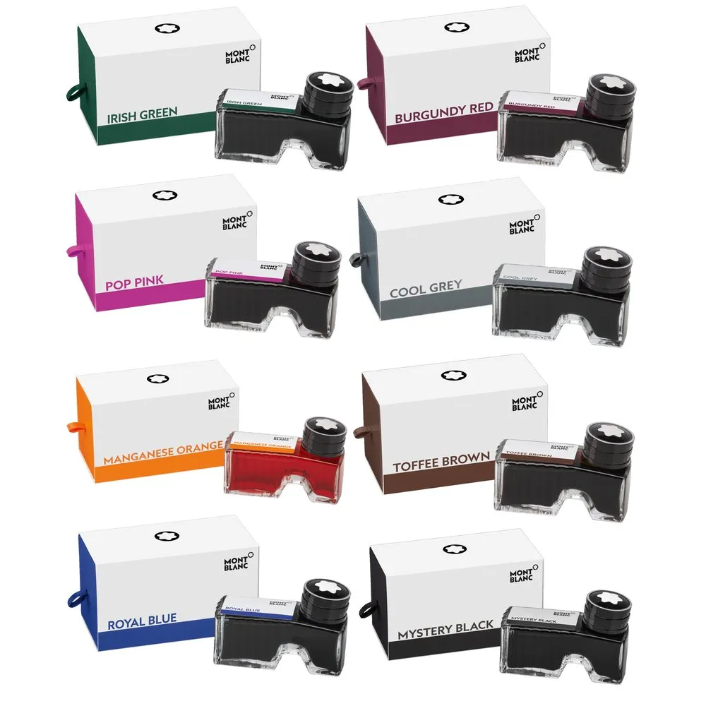 MONTBLANC 萬寶龍 鋼筆墨水管 一盒8支入歐規卡水/卡式墨水 歷史價格詳細信息