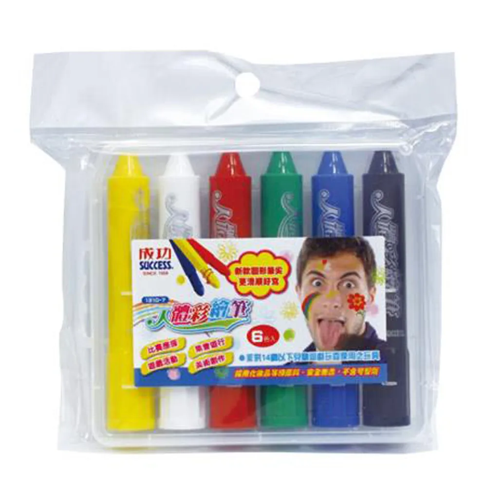 成功牌人體彩繪筆6色入(比賽應援/集會遊行/遊戲活動/美術創作) 歷史價格詳細信息