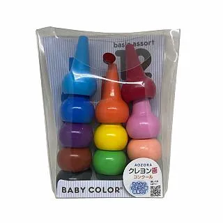【AOZORA】日本製 Baby Color 積木造型安全無毒蠟筆6色/兩款(寶寶蠟筆、兒童蠟筆、安全蠟筆) 歷史價格詳細信息