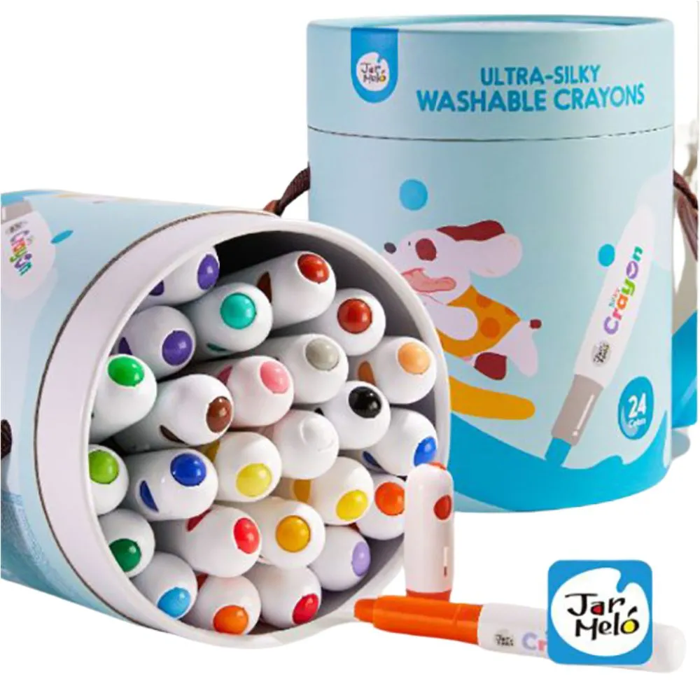 可水洗 絲滑蠟筆 彩色筆 兒童繪畫用具 12色 聖誕禮物 交換禮物 歷史價格詳細信息