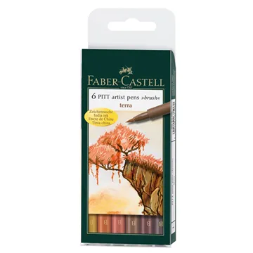 Faber_Castell PITT軟毛筆頭藝術筆鄉土色系*167106 價格比較,價格查詢,歷史價格詳細信息