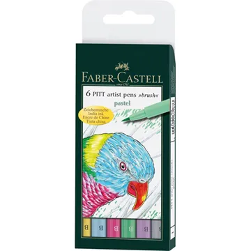 Faber_Castell PITT軟毛筆頭藝術筆鄉土色系*167106 歷史價格詳細信息