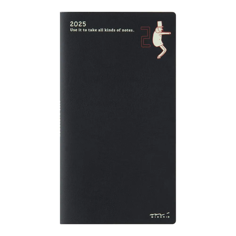 MIDORI《2025 Pocket Diary 手帳 - 歐吉桑》B6 週間橫式 歷史價格詳細信息