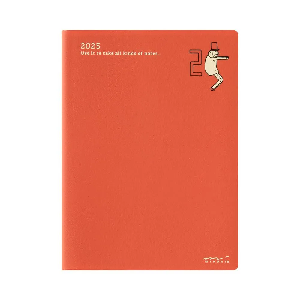 MIDORI《2025 Pocket Diary 手帳 - 歐吉桑》B6 週間橫式 歷史價格詳細信息