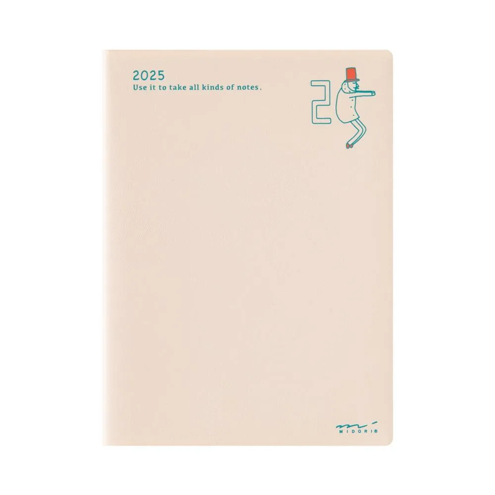 MIDORI《2025 Pocket Diary 手帳 - 歐吉桑》B6 週間橫式 歷史價格詳細信息