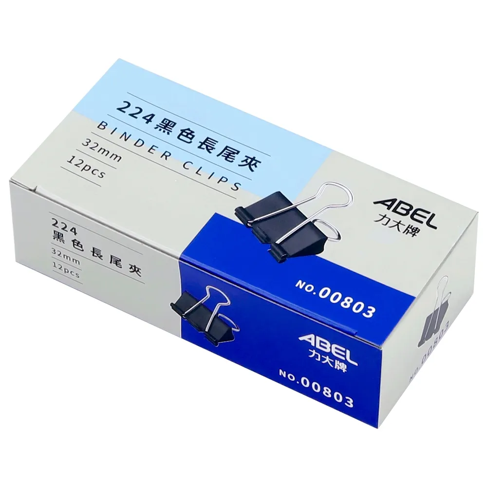 【ABEL】32mm彩色長尾夾(混色)-36入 歷史價格詳細信息