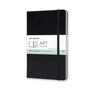 義大利 MOLESKINE《ART 系列 - Music 五線譜筆記》硬殼 / Large size｜明進文房具 歷史價格詳細信息