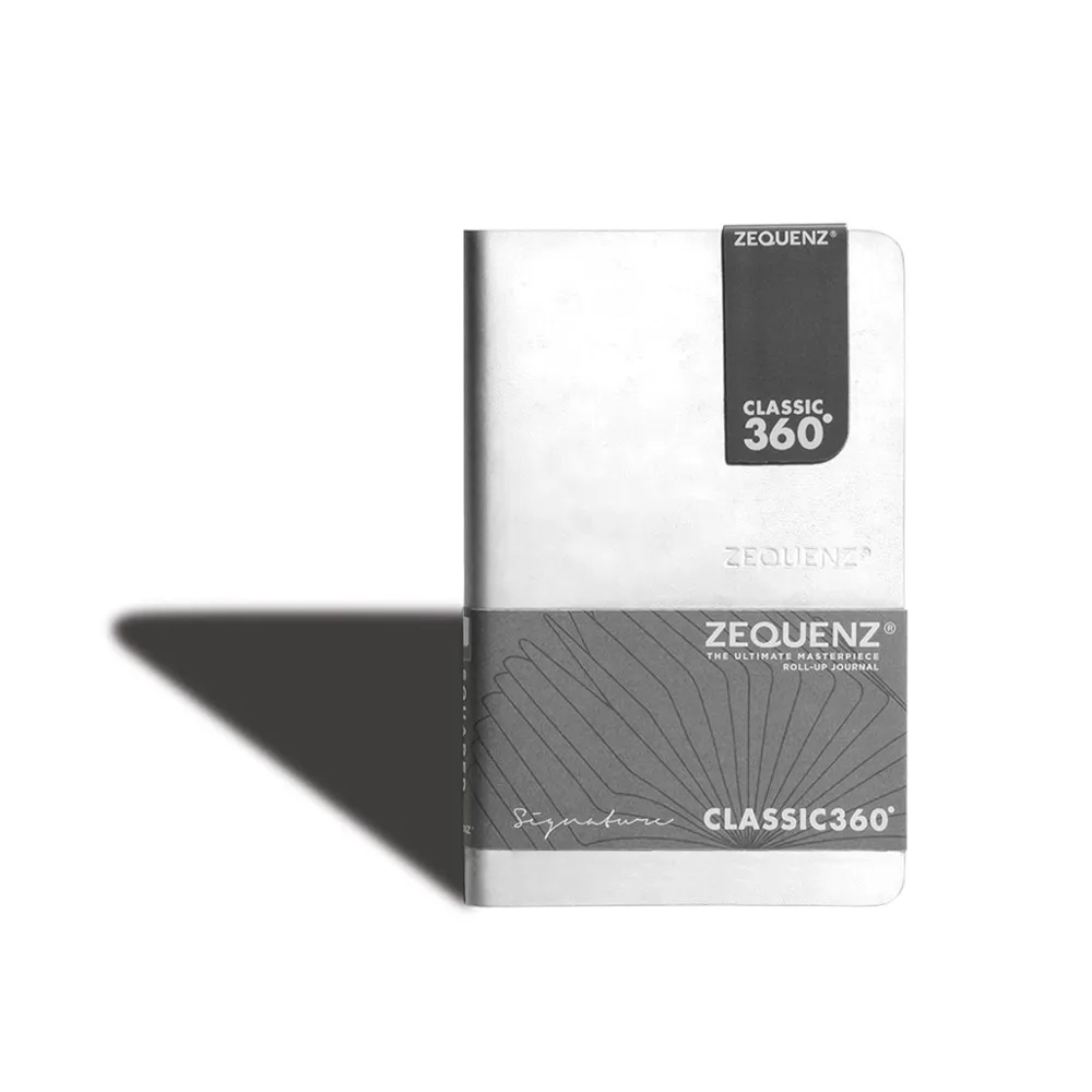 ZEQUENZ 360度可摺疊捲曲筆記本(黑色)(A6)(方眼內頁) 歷史價格詳細信息