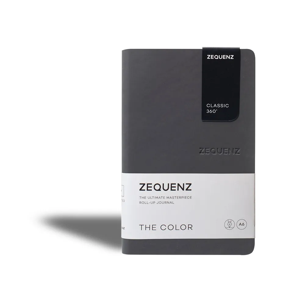 ZEQUENZ 360度可捲曲筆記本-繽紛系列A6-/皇家藍色/方格內頁 歷史價格詳細信息