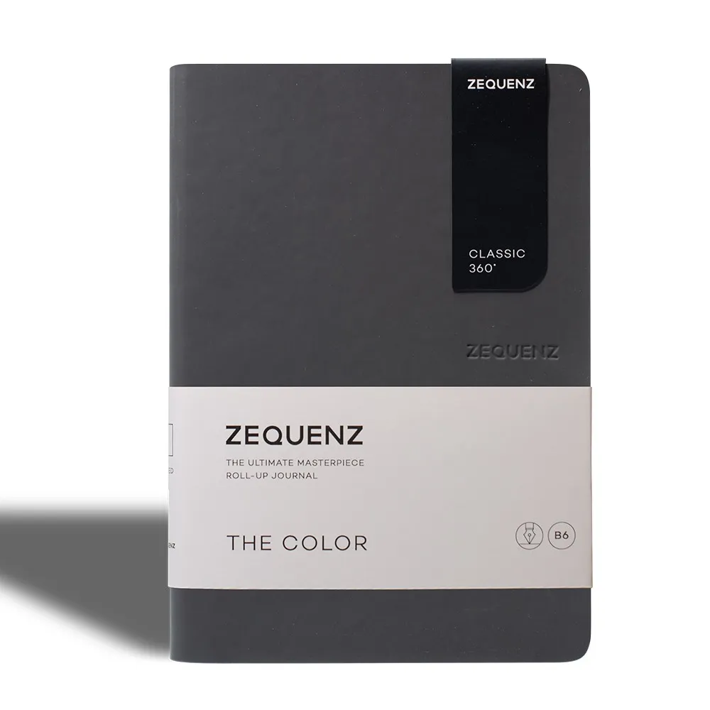 ZEQUENZ 360度可捲曲筆記本-繽紛系列A6-/皇家藍色/方格內頁 歷史價格詳細信息