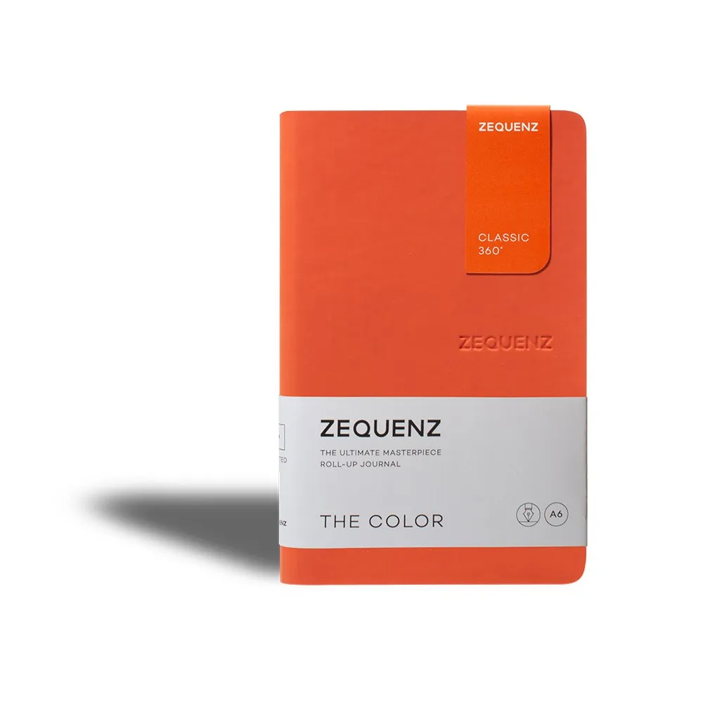 ZEQUENZ 360度可捲曲筆記本-繽紛系列A6-/皇家藍色/方格內頁 歷史價格詳細信息