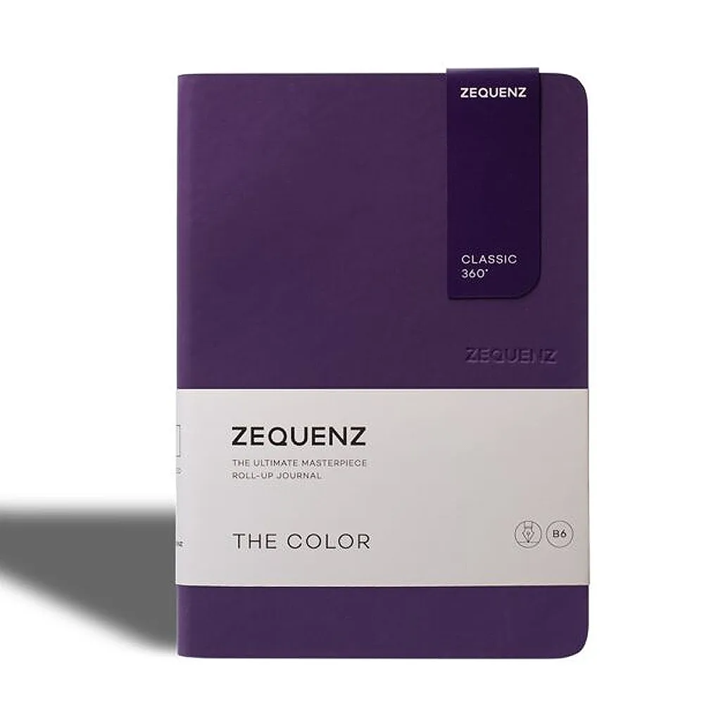 ZEQUENZ 360度可捲曲筆記本-繽紛系列A6-/皇家藍色/方格內頁 歷史價格詳細信息