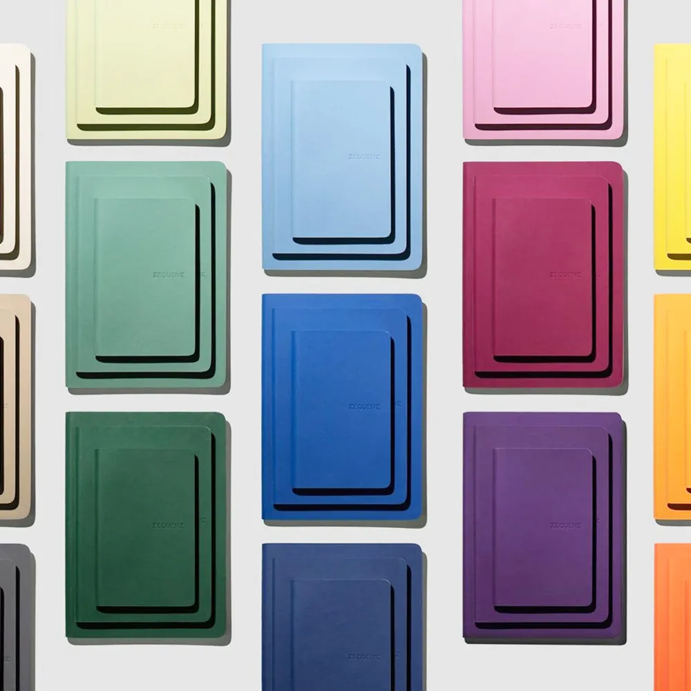 ZEQUENZ 360度可捲曲筆記本-繽紛系列A6-/皇家藍色/方格內頁 歷史價格詳細信息